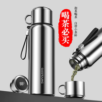 All-steel thermos cup 316 stainless steel mens high-grade tea cup boys large capacity portable kettle