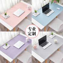 Mouse pad oversized table pad student learning desk home desk pad office leather computer pad waterproof non-slip double-sided notebook keyboard pad for men and women desktop mat can be customized