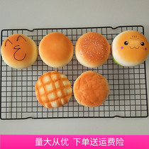 Slow rebound squishy squishy soft pineapple simulation bread burger fake cake model food vent toy