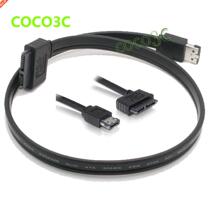 0 5m Slim SATA 1 pin CD-COM Port to Power eSATA ( esata us