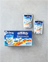 Korean straight hair Capri-Sun peach juice 200ml bag containing vitamin C easy to carry with your own straw