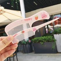 Child Comb Girl Antistatic without Hurt Hair 2 Dress Baby Cartoon Animal Plastic Comb Students Flat Comb