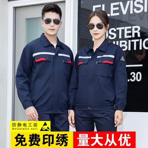 Демисезонный светоотражающий антистатический комбинезон