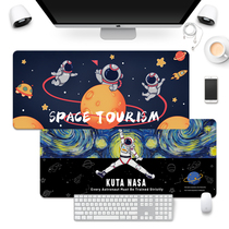 Astronaut space minimalist mouse pad oversized office electric competition mens game laptop keyboard non-slip table pad