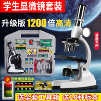 Microscope Childrens Science Biology 1200 Times 10000 Times High School Junior High School Middle School Students Primary School Students Children Science Experiment