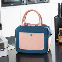 Lunch box handbag insulation bag Aluminum foil thickened lunch box bag Lunch box bag with rice bag Hand-carried office worker lunch bag