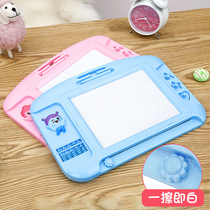 Kindergarten childrens magnetic doodle board Drawing board Writing board Children children 1-3 years old learning early education dust-free small drawing board handwriting tablet pen