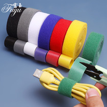 Back-to-back magic adhesive self-adhesive tape Anti-buckle shoe tie adhesive strips Binding Straps Sticky the female and male two sides can be torn