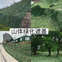 Anti-shooting net camouflage top floor hidden fans Color game Hall awning scenic spot exploration large-size house camouflage net