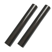 Factory direct brown hard oxygen aluminum guide roller No power aluminum alloy guide roller printing machinery accessories reliable quality