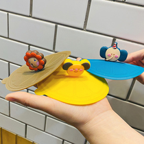 Cup Lid Food Grade Cartoon Silicone Cup Lid Cup Lid Mark Cup Lid Universal Round Universal Cup Lid Heat Resistant