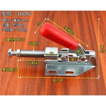 Locator caliper clamp table saw ruler cutting board woodworking saw table backer quick positioning guide rail press type