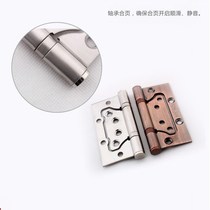 Industrial stainless steel hinge 4 inch universal toilet hardware solid wood door for slotted fashion letter loose leaf