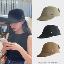 Girl in Yingmei 2021 Bursting Hat with hat-in-the-face with a small female spring and autumn and a hat-in-the-summer sunscreen and a hat-in-the-visor.
