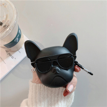 Protective case Cute cartoon law pitbull protective case Silicone soft case for airpods wireless Bluetooth headset