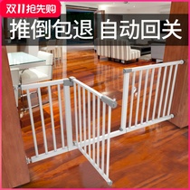 Baby and child safety gate fence baby stair guardrail dog isolation gate railing fence free punch pet guardrail