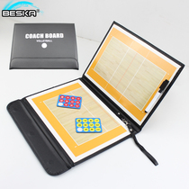 Volleyball tactical board Volleyball training coach board Teaching board Tactical drill board with magnetic folding