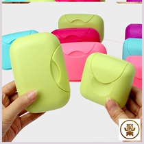 Portable Creative Soap Box Bathroom Cute Travel Soap Box with Lid with Lock Toilet Large soap box