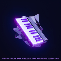 Unison Future Bass Melodic Trap MIDI Chord 1632 Chord progression file