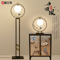 Table lamp floor lamp simple modern library room tea lamp Chinese style Ancient bedroom bedhead lamp New Chinese style