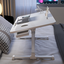 Bed desk dormitory upper bunk folding small table lift dormitory heightened upper bunk lower bunk bed computer