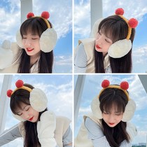 Earmuffs keep warm womens winter cute students winter ear protections