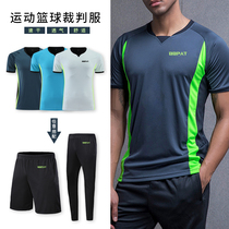 Basketball Referee Clothing Sport Training Customized Short Sleeve Referee Dress Referee Pants Football Professional Competition Kit Blouse