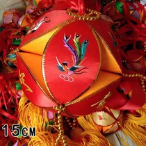 Bride hand bouquet Wedding simulation spherical Su pendant custom embroidery ball game props A few hand dress gifts