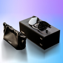 Civilization Smoker X Lemy Plank Fashion Sunglasses Sunglasses Male and female neutral anti-UV large face to be thin