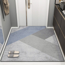 Home entrance floor mat foyer living room simple modern entrance mat non-slip mat stepping on foot carpet customization