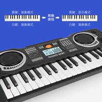 Childrens electronic violin toy 37 key electronic musical instrument Early education Puzzle Toys Girls Enlightenment coeducation 3-6 years old