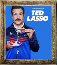 American drama football coach has to coach Ted Lasso1-2 season Chinese and British posters