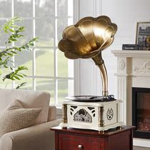 Home multifunctional vinyl record player vinyl CD all-in-one radio Bluetooth speaker phonograph birthday gift