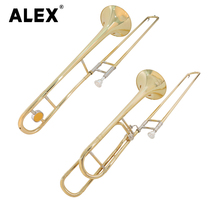 ALEX trombone ASL-100 200 Drop B F lacquered trombone wind beginner grade home