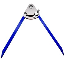 Crossed gauge tungsten steel alloy industrial professional iron compasses multipurpose large number wood working machinery fitter metal scriber