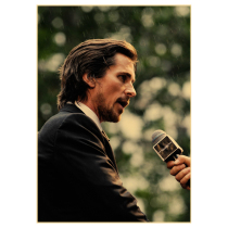 Christian Bale ChristianBale poster mural retro hanging painting a2b32a29