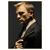 Daniel Craig 007Daniel Craig Poster Mural Vintage hanging painting a2b16a10