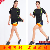 Badminton clothing sports suit summer quick-drying sweat-absorbing jersey table tennis clothing tennis track and field running training clothing customization