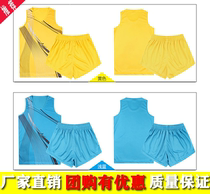 New track and field suit suit customized childrens track and field training suit student y student marathon running fitness suit breathable speed