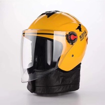Meituan take-out rider winter helmet warm take-out waterproof adult cold and windproof full helmet rider equipped with helmet