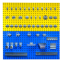 Custom tool hanging board wall storage and finishing Wall Wall square hole metal multifunctional tool stand display stand hole board