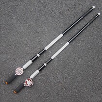 Short section metal wheel Middle pass rod Belt wheel inner trace table Fishing rod Carbon hand rod Fishing rod Stream rod fishing