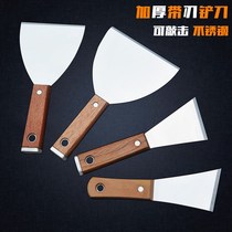 Thickened stainless steel shovel putty knife powder Wall batch knife can be tapped to clean the mud shovel for snacks