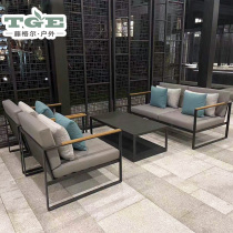 Outdoor Sofa Single Double Vines Chair Patio Combined Villa Casual Chair Outdoor Balcony Small Family of Tie Art Furniture