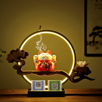 Opening gift practical atmosphere opening gift lucky cat Bluetooth QR code cashier front desk decoration home furnishings