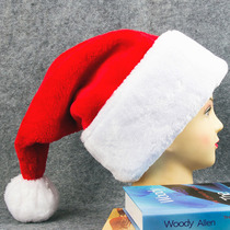 Christmas decorations upscale Santa Claus plush hat Adult men and women used to send friends gift gift hats
