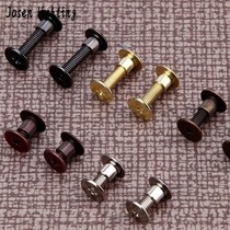 Fixed screw primary-secondary rivet binding screw ledger This nail ledger This bag leather bag leather bag screw butt screw