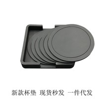 New products hot pins INS wind minimis high temperature resistant heat insulation cushion PVC dining cushion pan Bowl Cushion Suit Round Silicone Cup Mat