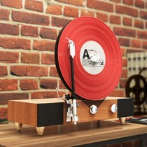 Grammy upright vinyl record player Retro Gramophone living room European-style home Bluetooth audio
