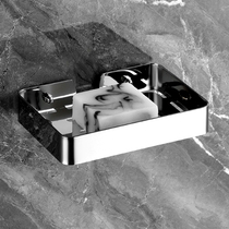 Bathroom 304 Stainless Steel Soap Case Free draining toilet washstand Wash Terrace Soap Rack shelve shelf wall-mounted